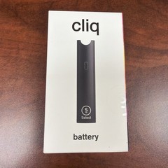 Cliq Pod Battery by Select (Rechargeable) Black NEW IN BOX Includes Charger