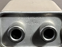 Switchcraft Model 340 RCA Female Jack To 1/4″ Mono 1/4″ TS jacks to 1/4″ TS Plug