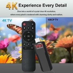 2026 Android 14 TV Stick 4K HD Streaming Media Player 2GB+16GB Dual WiFi