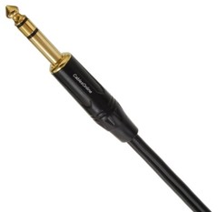 1/4″ (6.3mm) TRS Stereo Male to 2-1/4″ TS Mono (Tip/Ring) Male Audio Cable