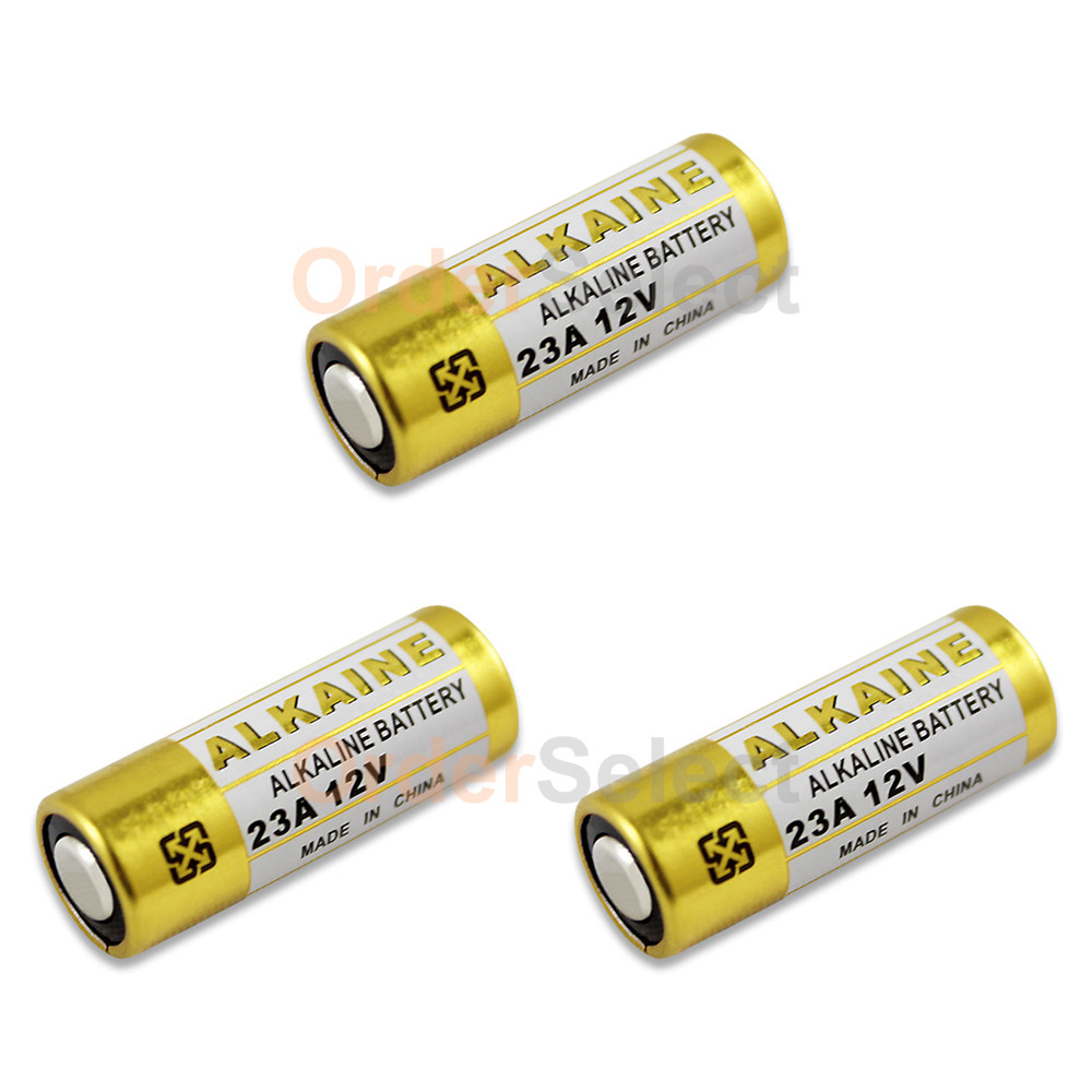 3 PACK Battery A23 23A 21/23 MN21 23AE Car Remote FOB Control Doorbell US HOT!