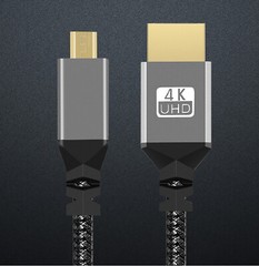 Micro HDMI to HDMI Cable Adapter Converter 4K GoPro HERO 7 6 5 4 3 Camera 60Hz