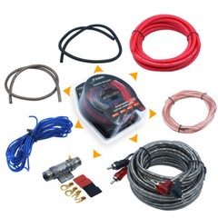 2300W 4 Gauge Car Amplifier Wiring Kit Audio Subwoofer AMP RCA Power Cable Wire