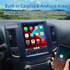 10.4” Car Stereo Radio Android Navigation 8+128GB For Nissan MAXIMA 2008-2014