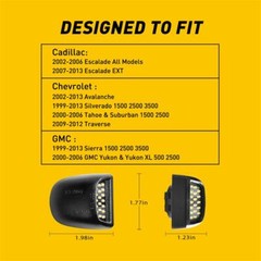 AUXITO LED License Plate Light For 1999-2013 Chevy Silverado Avalanche Bright US