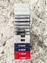 Lot Of 15 Various BASF/EMTEC New Sealed Blank Audio Cassette Tapes