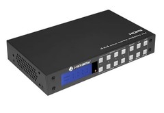 J-Tech 4×4 HDMI Matrix Switch 4K 60Hz Web GUI App Compatible w/ HDR Dolby Vision