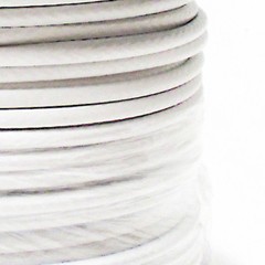 1000ft WHITE Trishield Coaxial RG6 Cable 18 AWG Indoor Outdoor 1000′ UL ETL