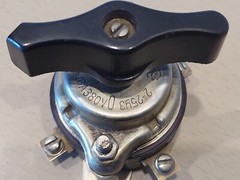 Soviet electric voltage switch. Made in USSR. Rare selector.