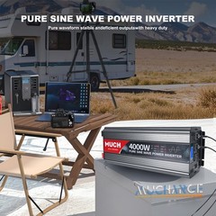 4000W RV LCD USB Inversores de corriente para coche CC 24V a CA 110V Barco