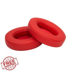 MMOBIEL Red Ear Pads for Beats Studio 2/3 Wired Wireless Headphone Memory Foam