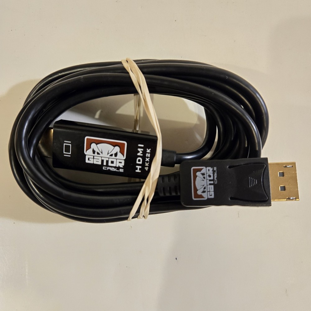 4K DisplayPort to HDMI Cable DP 60Hz 2160P 25.92Gbps HDR Audio Video Adapter PC
