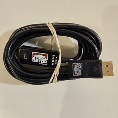 4K DisplayPort to HDMI Cable DP 60Hz 2160P 25.92Gbps HDR Audio Video Adapter PC