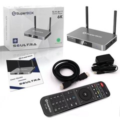 SuperBox S6 Ultra TV BOX 128G Household Use Authorized Reseller Ship Same Day