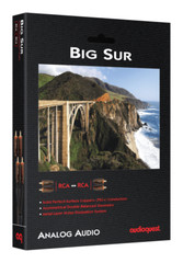 AudioQuest Big Sur – 1.0 Meter RCA to RCA – Brand New – Authorized Dealer