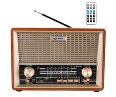 Retro- Style Decorative Radio Multifunction Music Player Bluetooth Speaker Radio