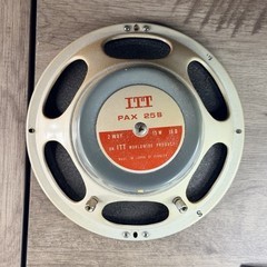 Vintage ITT Pioneer PAX-25B 10″ Coaxial 2-Way Speaker 15W 16 Ohm Tested