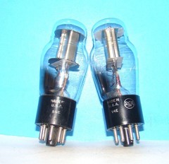 Type 2050 RCA radio audio jukebox vacuum 2 tubes valves tested ST 2050A VT-245