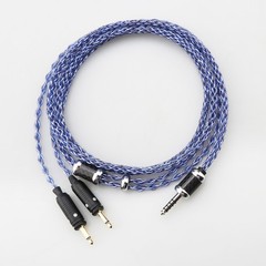 8Core 7N OCC silver plated Upgrade Headphone cable For Focal Celesstee 5ft