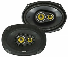 Kicker CSC6934, CS Series 6×9″ 3 Way Car Speakers (46CSC6934)