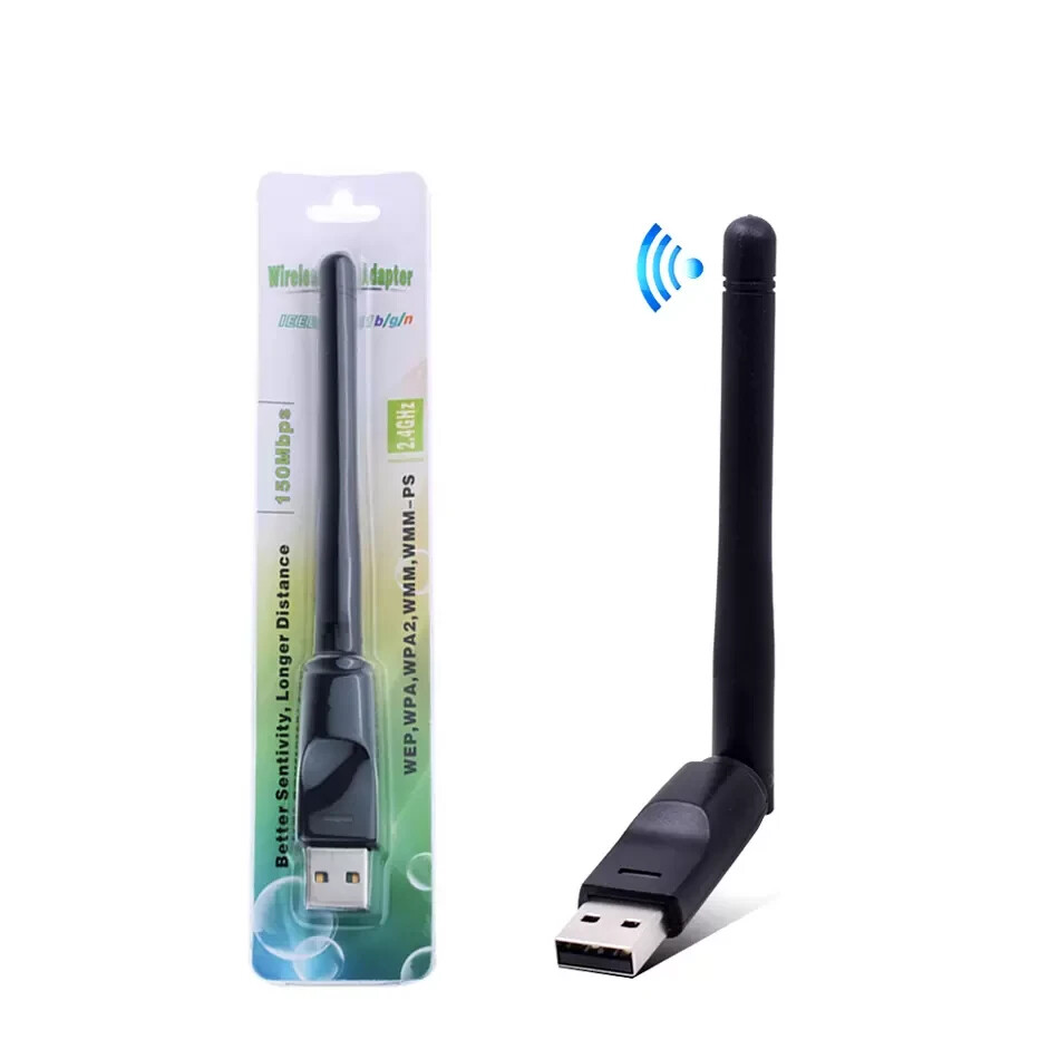 USB WiFi Adapter 150Mbps For Mag Boxes (Mag250 Mag254 Mag322 Mag520 ..) Linux OS