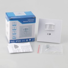 AC100-240V Motion Sensor Switch Durable Construction for Indoor Lamp Control