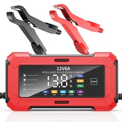 12V 24V 8A Car Battery Charger Smart Automatic Pulse Repair Starter AGM/GEL NEW