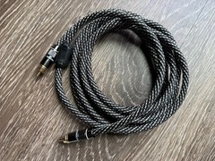 Premium RCA to RCA Audio Cable 1.5 M Copper Braided Shielded Hifi Subwoofer Cord