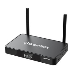Black SuperBox S6 Pro – New Factory Sealed – Latest 2025 Model Fast Shipping USA