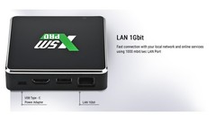 UGOOS X5m PRO TV Box Android 14 Amlogic S905x5m 4G 32G WiFi AV1 H.265 4K TV Box