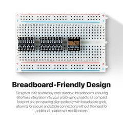 27 Pcs Logic Level Converter Kit – Multi-Channel Bi-Directional 3.3V to 5V Sh…