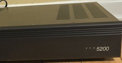 Adcom Mosfet GFA-5200 Stereo 100W Hi-Current Stereo Power Amplifier 115VAC