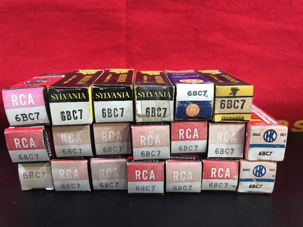 6BC7 Vacuum Tube NOS NIB Various Brand Tested ( price is for one )