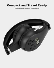 Wireless FM Radio Ear Muffs with Adjustable Headband – Perfect for Jogging