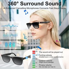 Lentes Inteligentes Bluetooth AI Chat GPT con Musica Llamadas y Traduccion 2026
