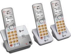 AT&T 3 Handset Cordless Home Phone System Caller ID Call Waiting Speakerphone