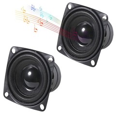 2PCS 2″ 8Ohm 10W DIY Small Full Range Audio Speaker Stereo Woofer Loudspeaker…