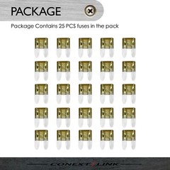 25 pcs 7.5 A Amp APM ATM Fuse Mini Blade Car Audio Automotive Motorcycle Truck