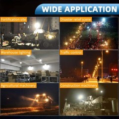 2pcs 4″Inch LED Work Lights Bar Flood Driving Fog Pods OffRoad ATV UTV SUV Truck