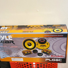 Pyle PLG6C 6.5in Component Speaker System 400W RMS Car Speakers Set