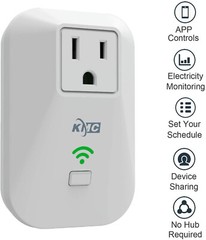 4Pack Smart Plug Wifi Switch Socket Outlet Compatible with Alexa GoogleAssistant