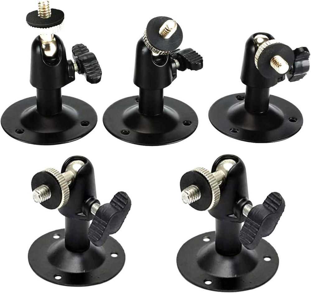 Camera Bracket Mount Black Metal Outdoor/Indoor Use Security Housing Bracket