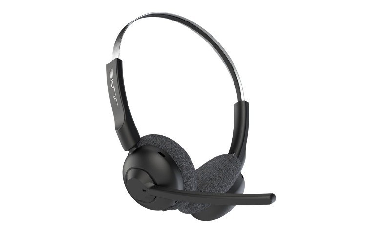 JLAB GoWorkPop Wireless On-Ear Headset (HBGWRKPOPRBLK4)