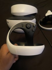 PSVR2 Virtual Reality Gaming Headset and Controller Set Charger Included Used