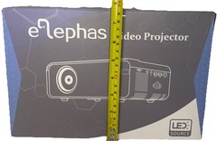 ELEPHAS Video Projector—HD/USB/USB-T/AV/Headphone Jacks—NEW—SHIPS IN 24 HOURS—