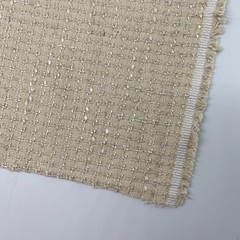 Vintage Acoustic Beige Textured Speaker Grill Cloth Stereo Fabric 57″x19 Thick