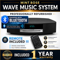 Bose Wave Radio CD AWRCC | Bluetooth Equipped | w/Remote | Refurbished