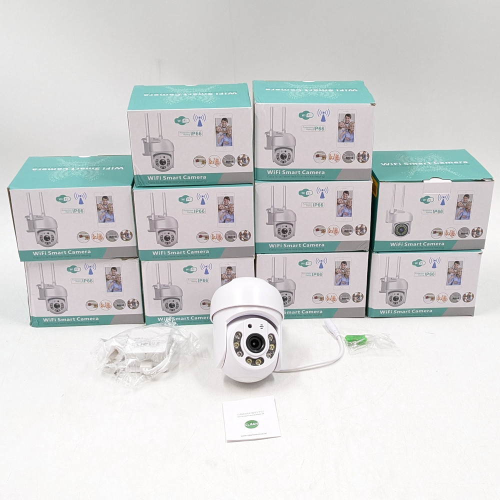 Clash S56 3Mp WiFi IP Smart Camera 3.6mm Lens Remote Viewing Lot of 10