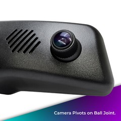Rear View Mirror with 10″ LCD Screen & 1080p Dash Cam + 1080p Backup Camera