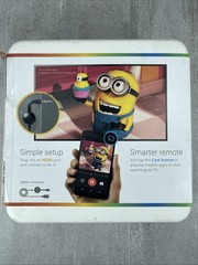 Google Chromecast 2nd Generation 1080p Portable Media Streamer NC2-6A5 Open Box